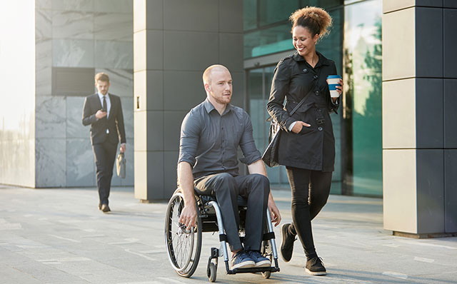Grandpa reading book with niece