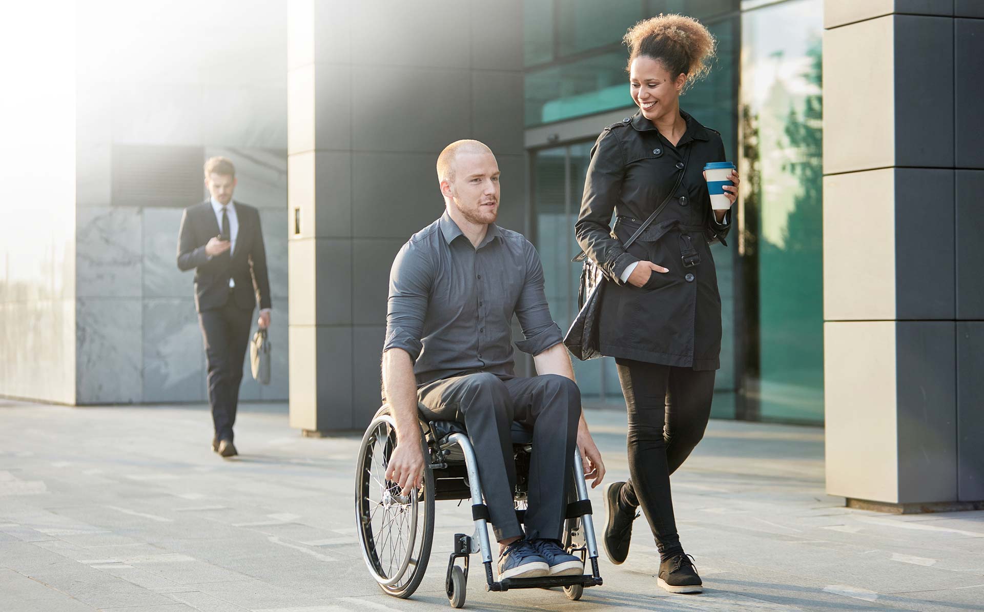 Grandpa reading book with niece
