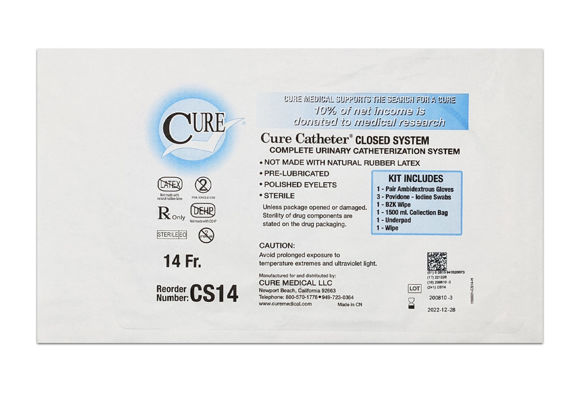 Picture of Cure Catheter Closed System Kit